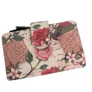 NWOT Mundi Women’s Floral Print Wallet